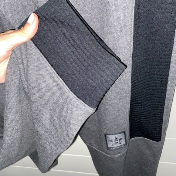 Nike Authentic Co. Astros Flux Performance Jogger Pants – Heathered Gray/Black - Picture 6 of 10